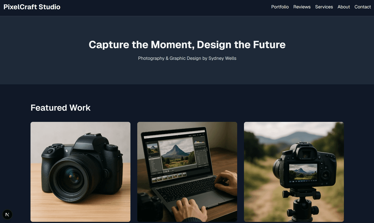 Photography preview