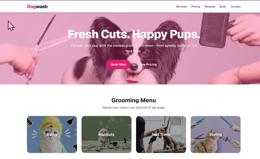 Pet Salon preview